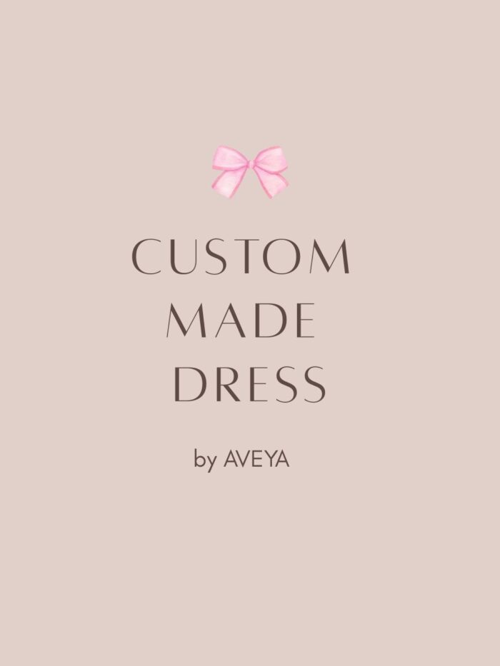 Custom made dress - by AVEYA